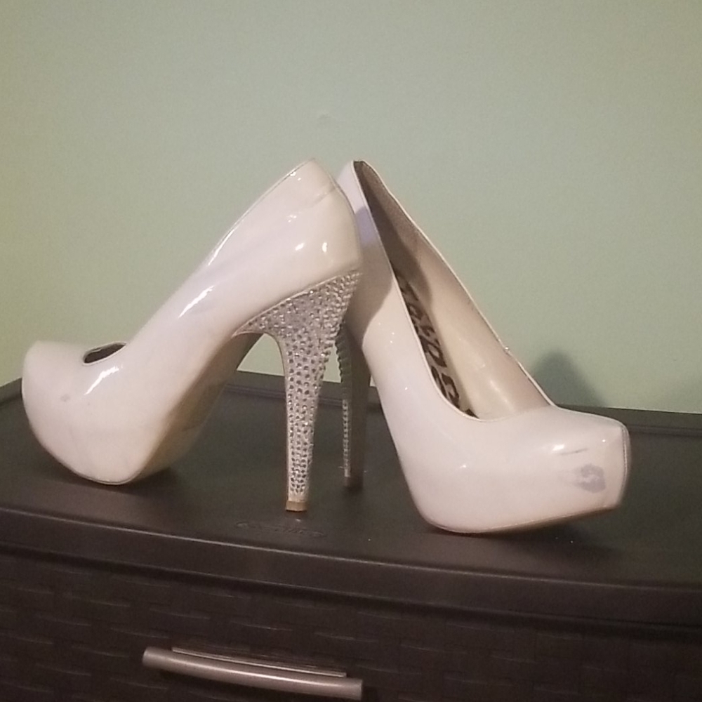 Mel B Rhinestone Heel